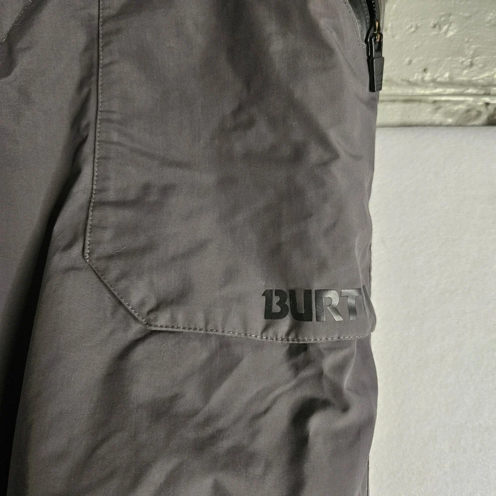 Burton Dryride Tactic Snow Pants Mens Large‎ Gray Waterproof Snowboard Ski Cargo